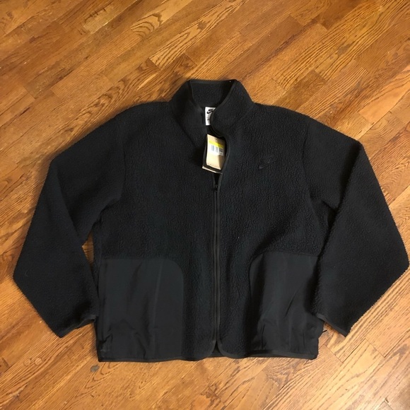 Nike Other - Nike Club Winterized Fleece Sherpa Jacket